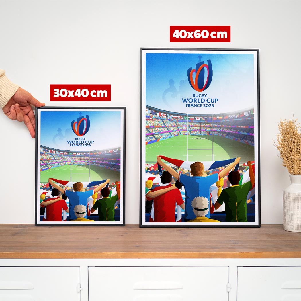 Affiche Coupe du Monde de Rugby 2023