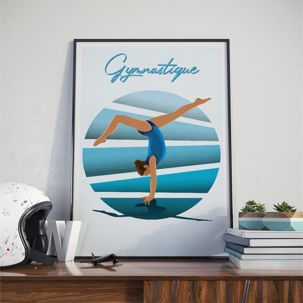 Affiche Gymnastique