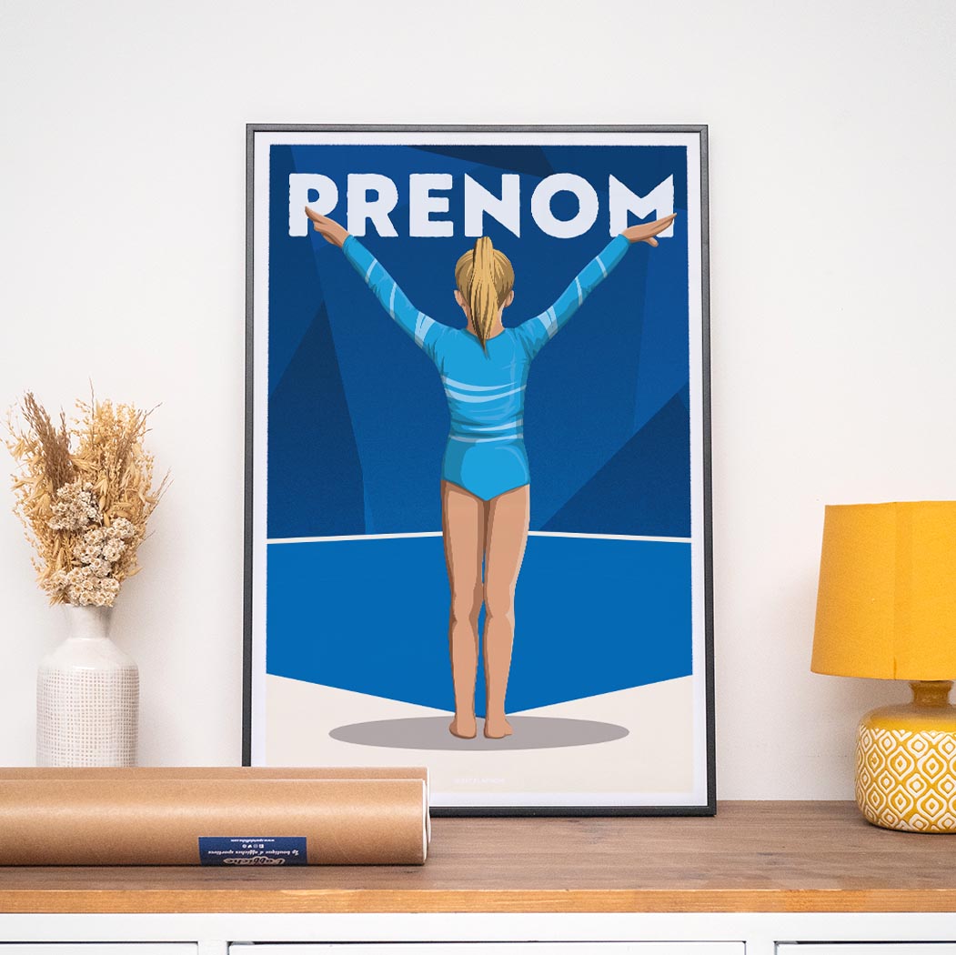 Affiche Gymnastique - Enfant Personnalisé