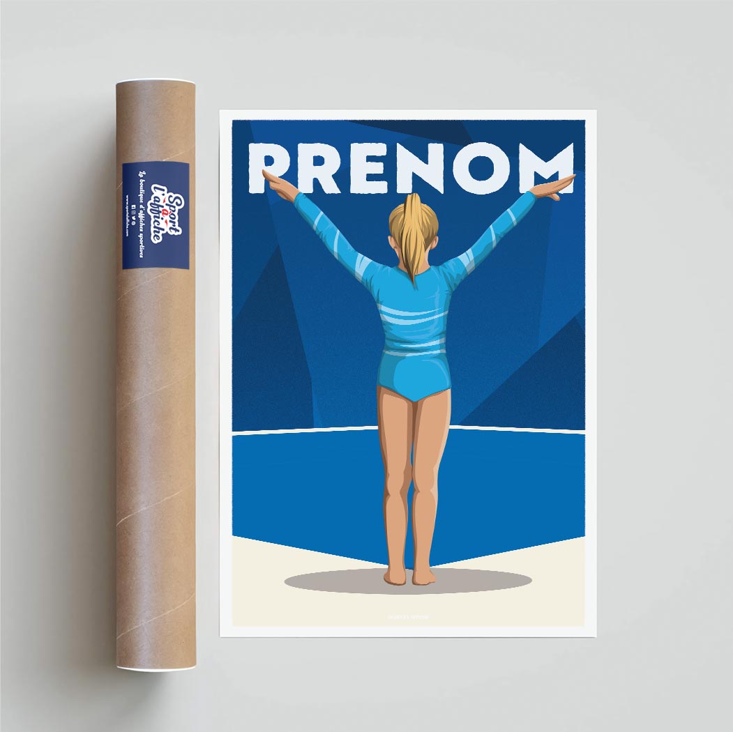 Affiche Gymnastique - Enfant Personnalisé