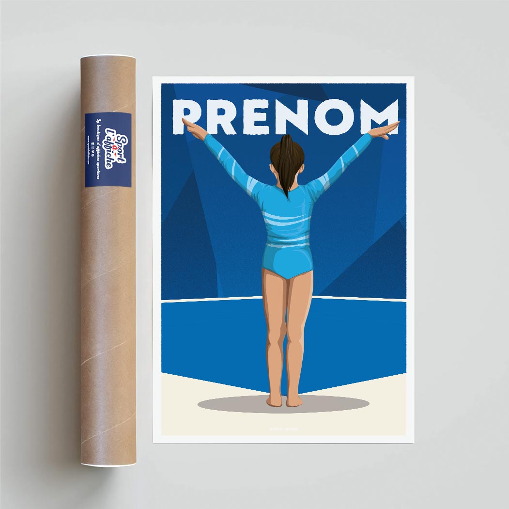Affiche Gymnastique - Enfant Personnalisé