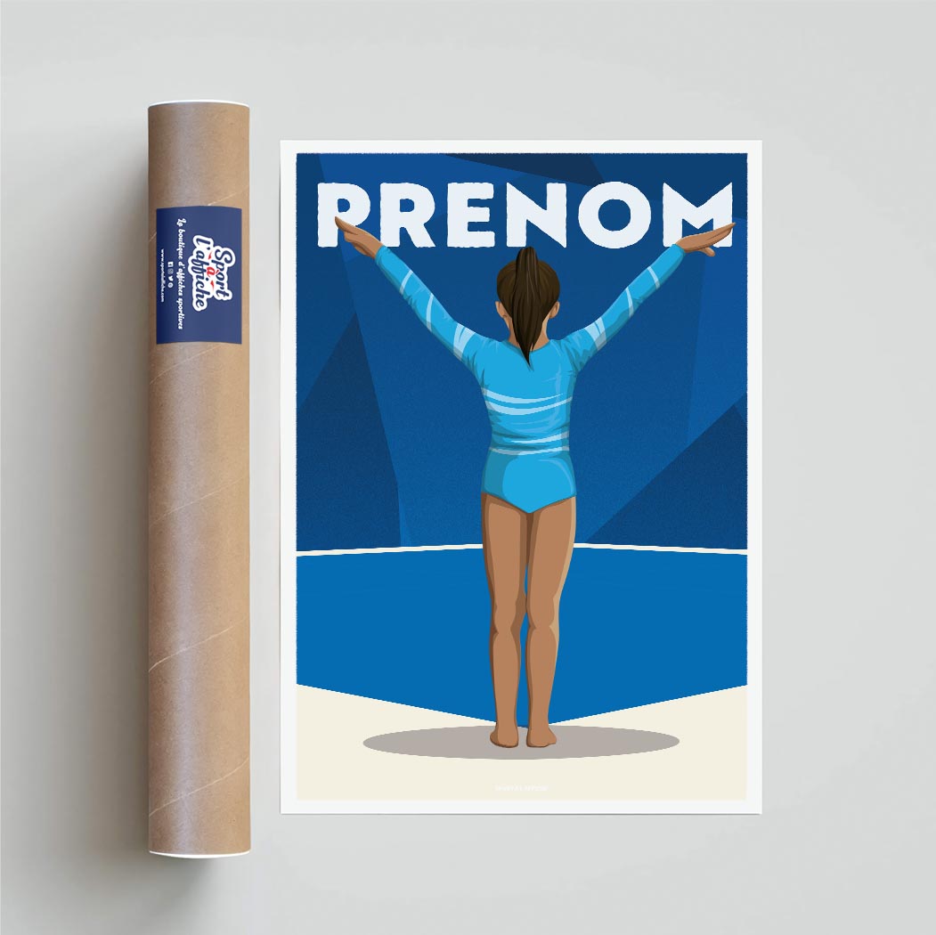 Affiche Gymnastique - Enfant Personnalisé