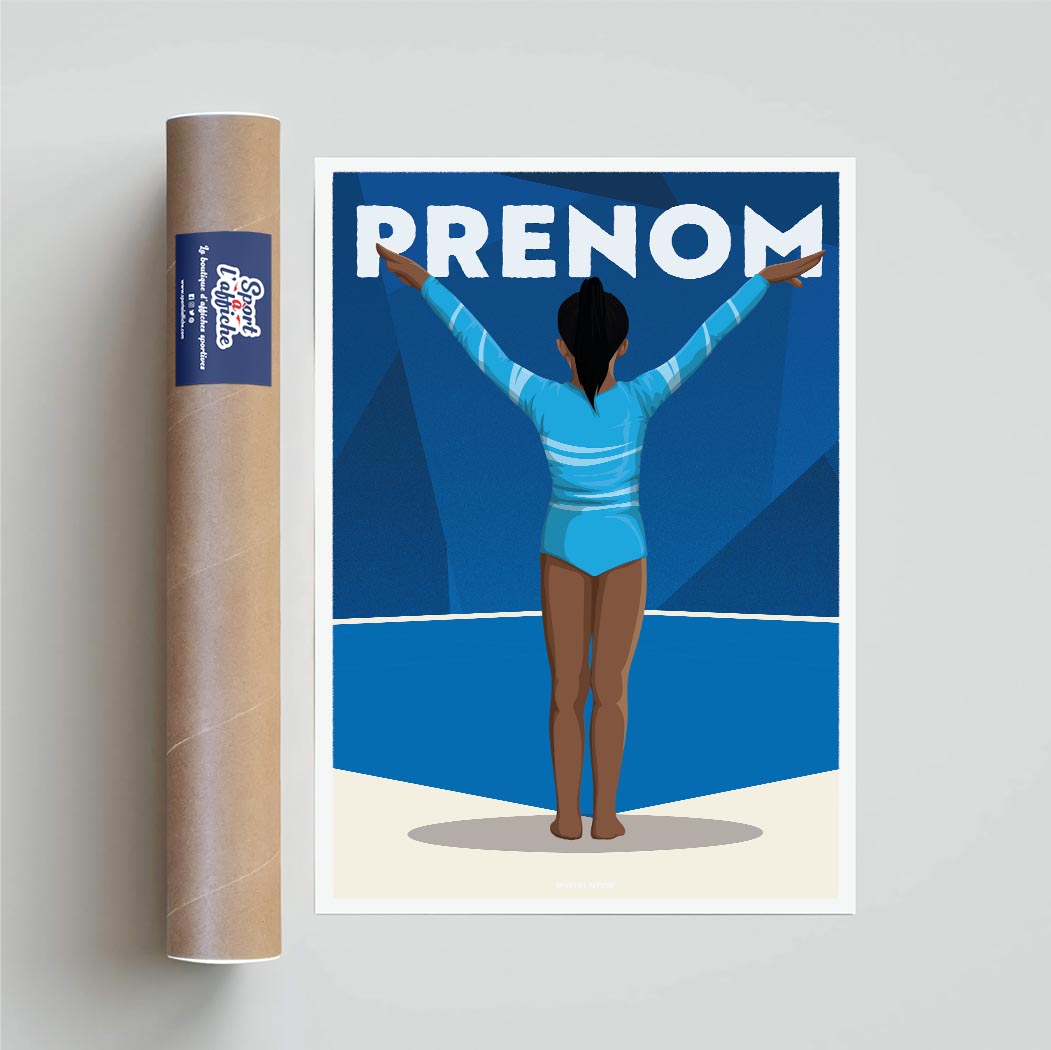 Affiche Gymnastique - Enfant Personnalisé