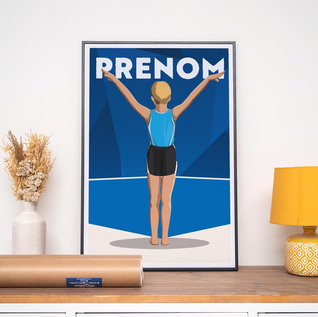Affiche Gymnastique - Enfant Personnalisé