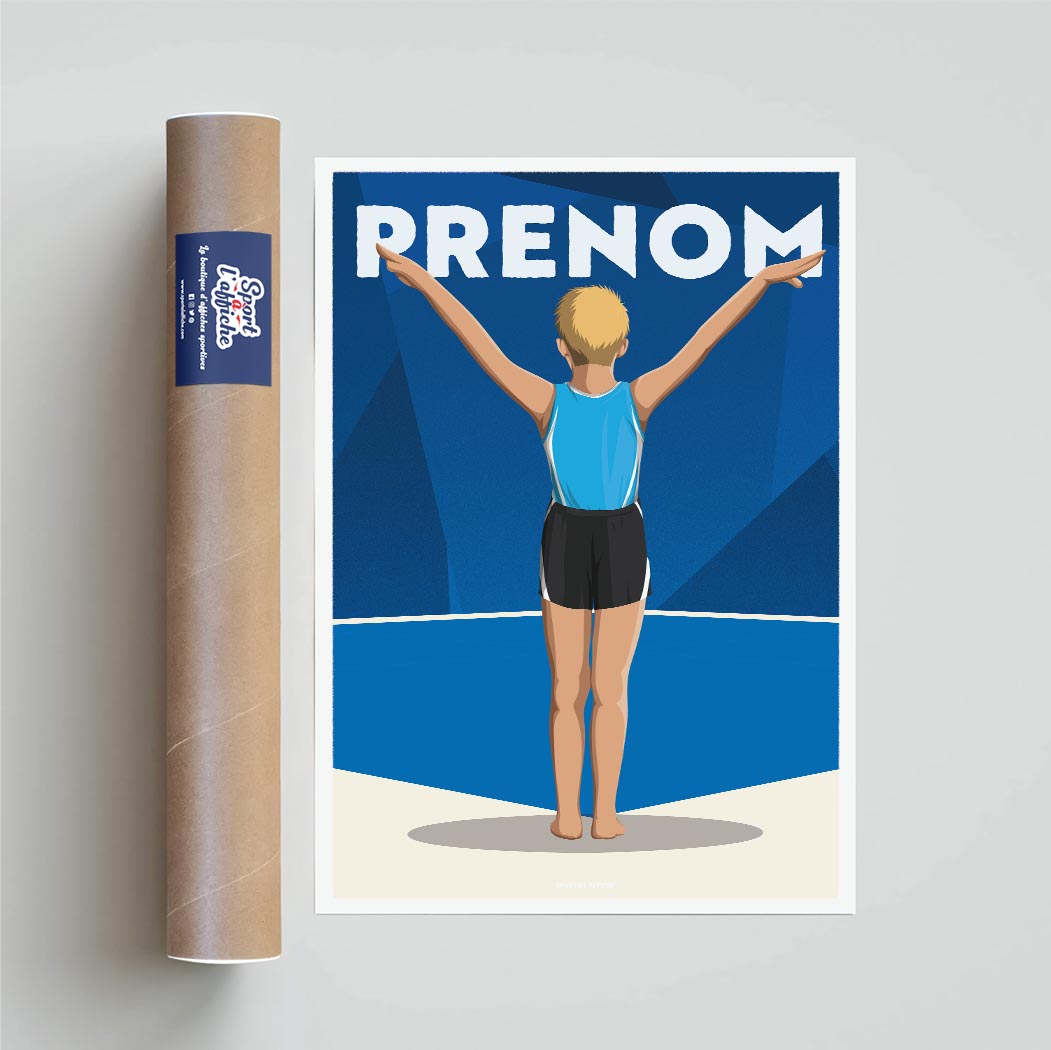 Affiche Gymnastique - Enfant Personnalisé