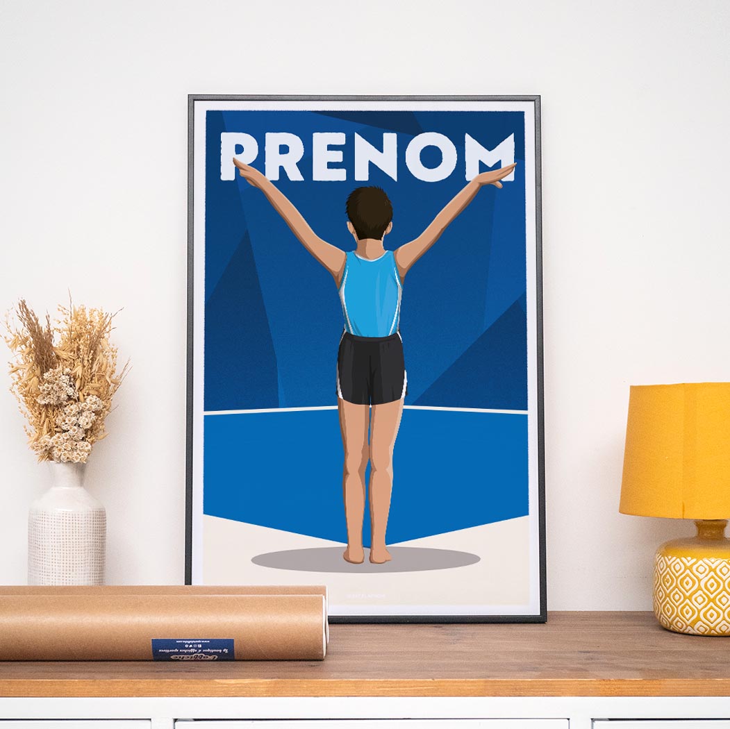 Affiche Gymnastique - Enfant Personnalisé
