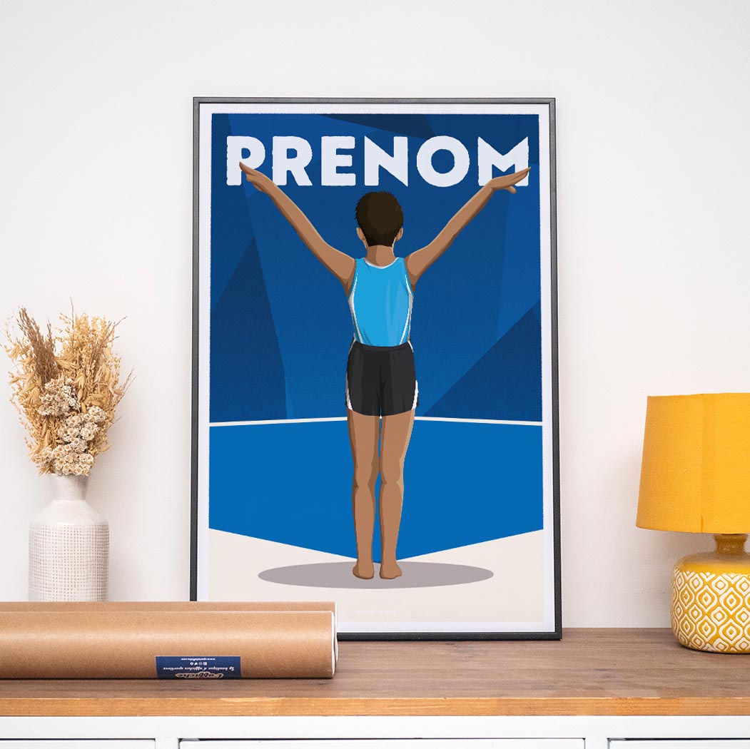 Affiche Gymnastique - Enfant Personnalisé