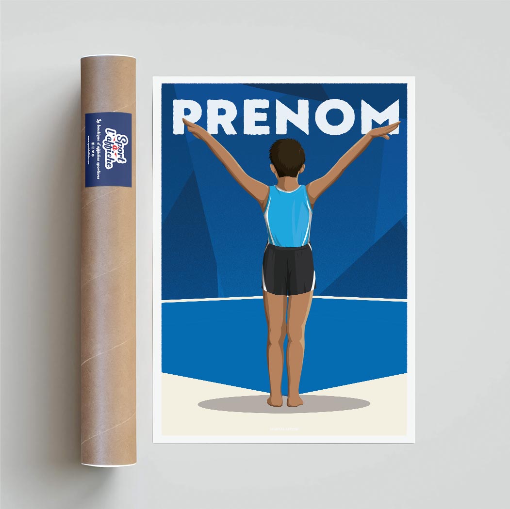 Affiche Gymnastique - Enfant Personnalisé