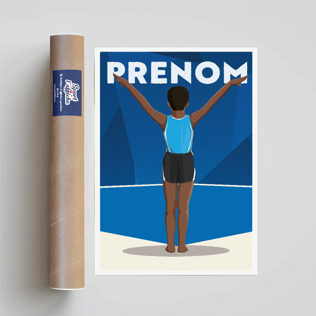 Affiche Gymnastique - Enfant Personnalisé