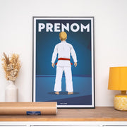 Affiche Judo - Enfant Personnalisé