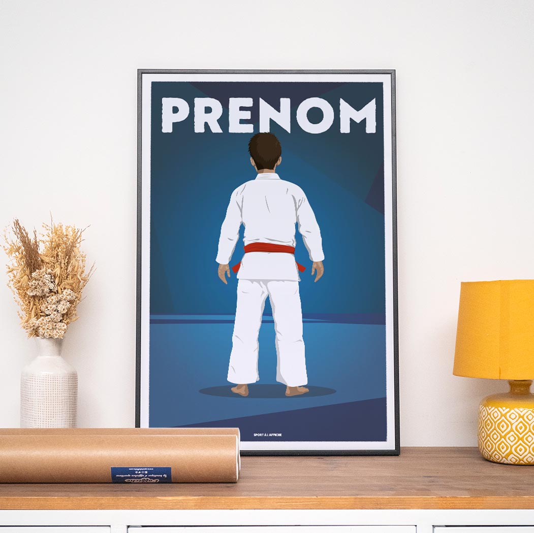 Affiche Judo - Enfant Personnalisé