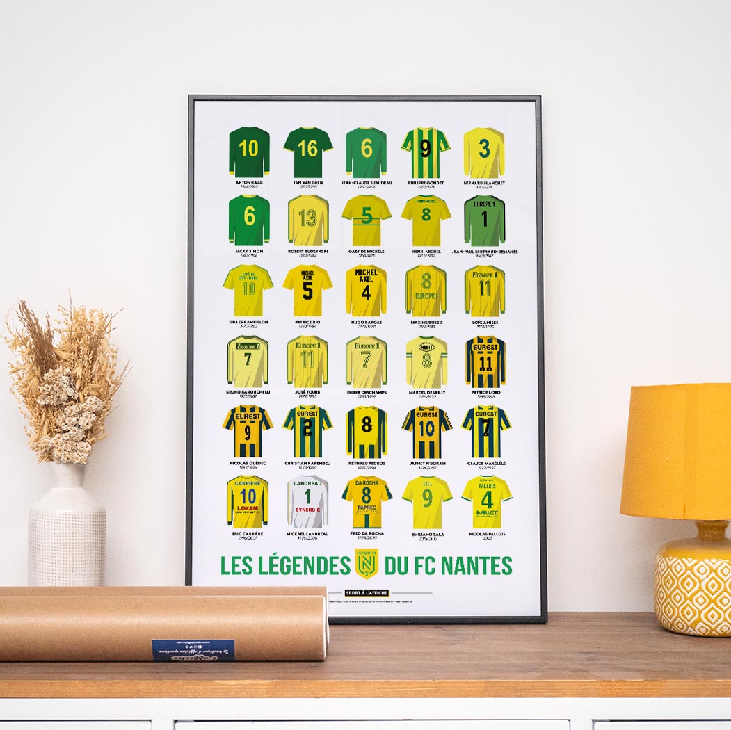 Pack 3 Affiches FC Nantes