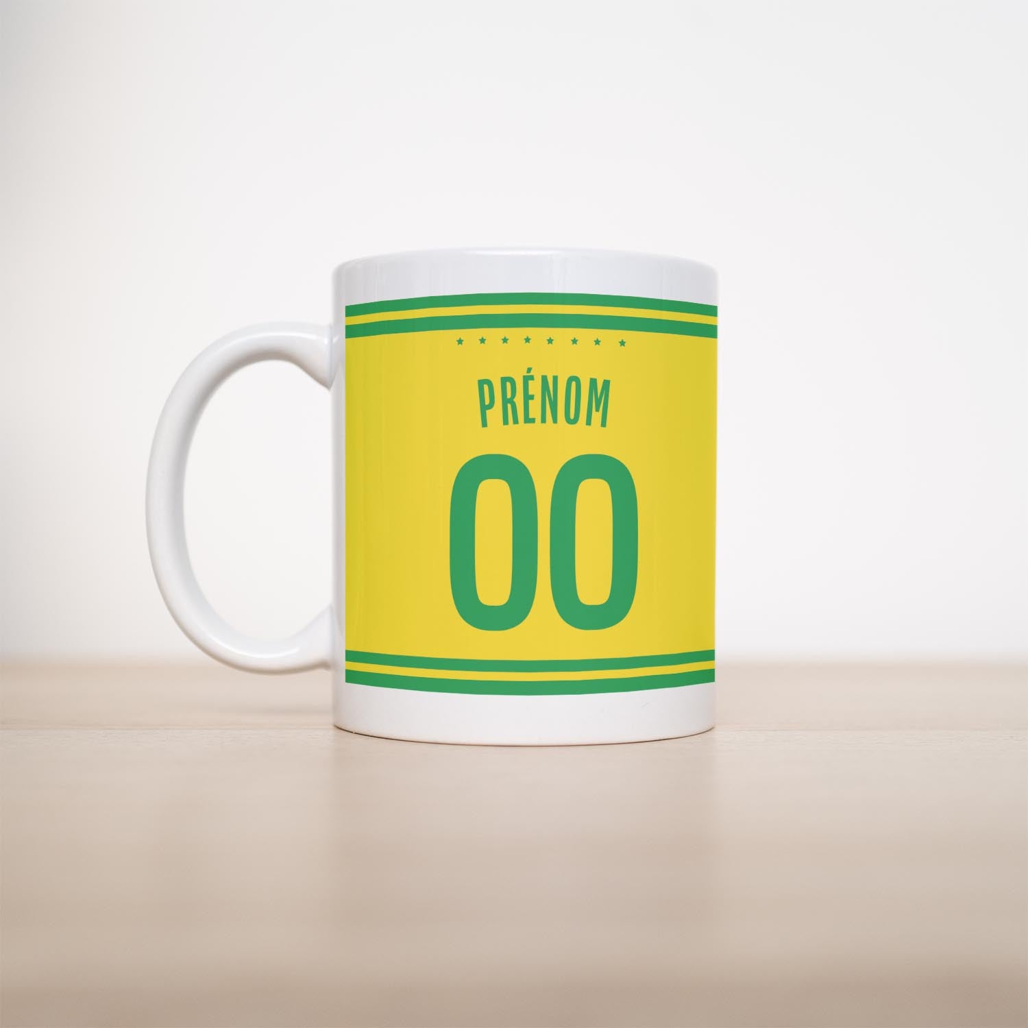 Mug FC Nantes - Maillot Personnalisé