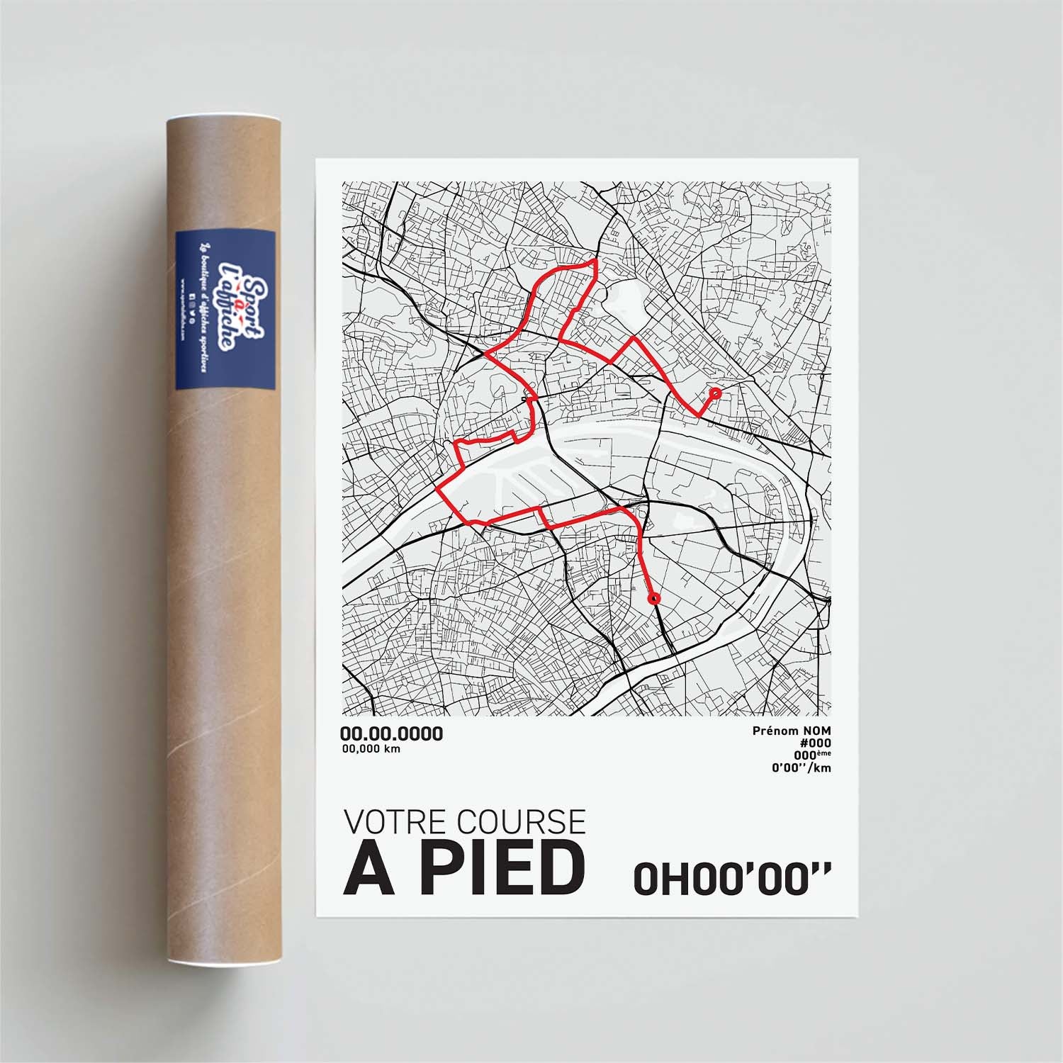 Affiche Running - Votre Course à Pied Personnalisée