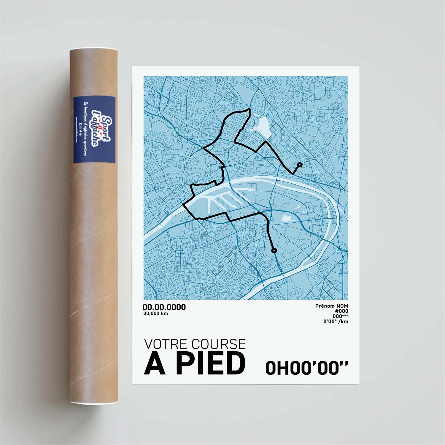 Affiche Running - Votre Course à Pied Personnalisée
