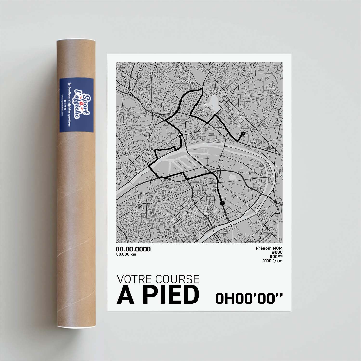 Affiche Running - Votre Course à Pied Personnalisée