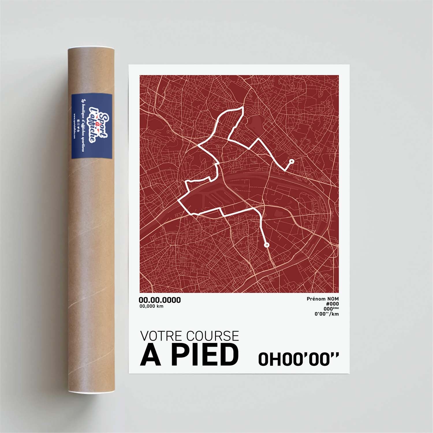 Affiche Running - Votre Course à Pied Personnalisée