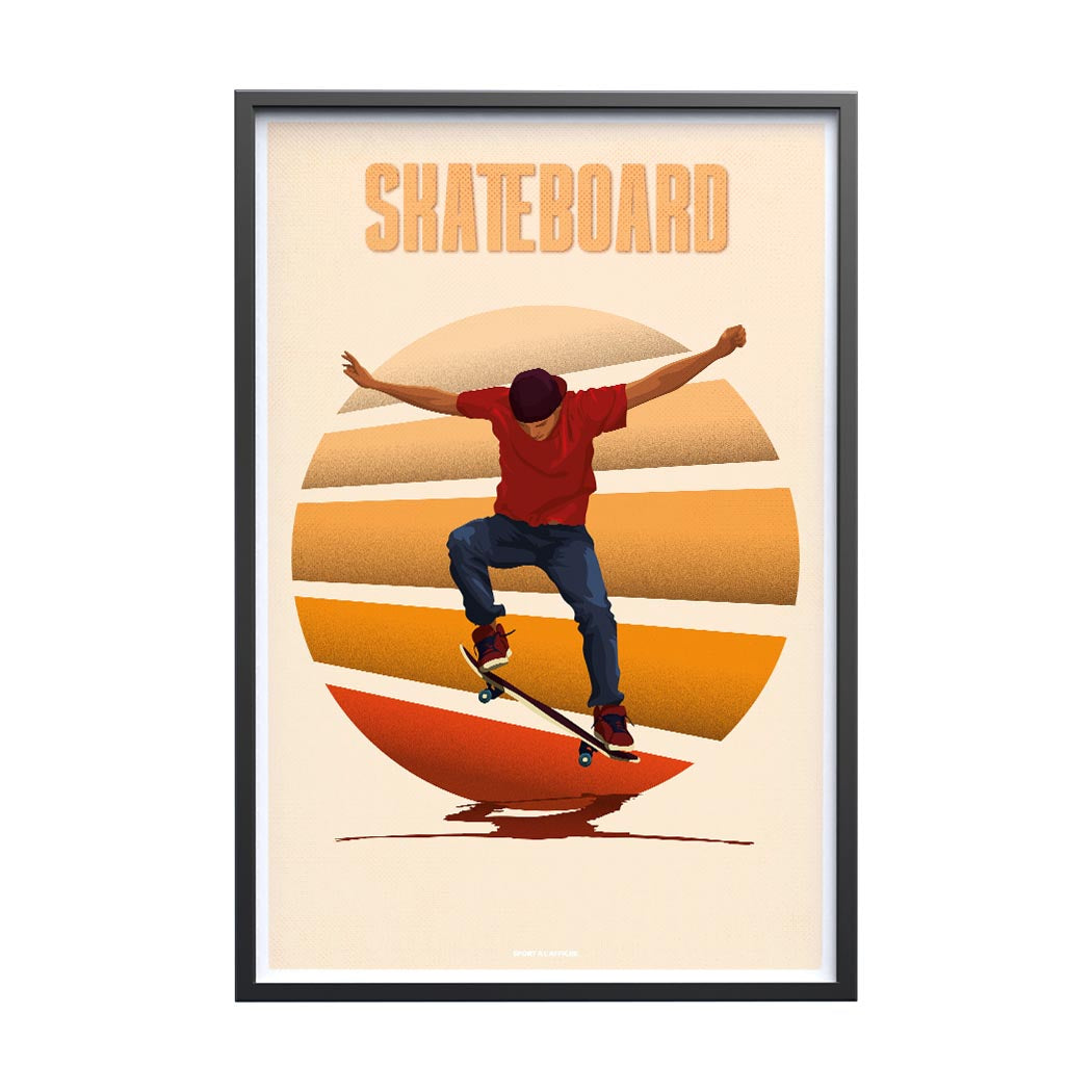 Affiche Skateboard