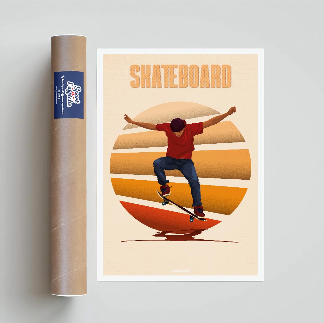 Affiche Skateboard