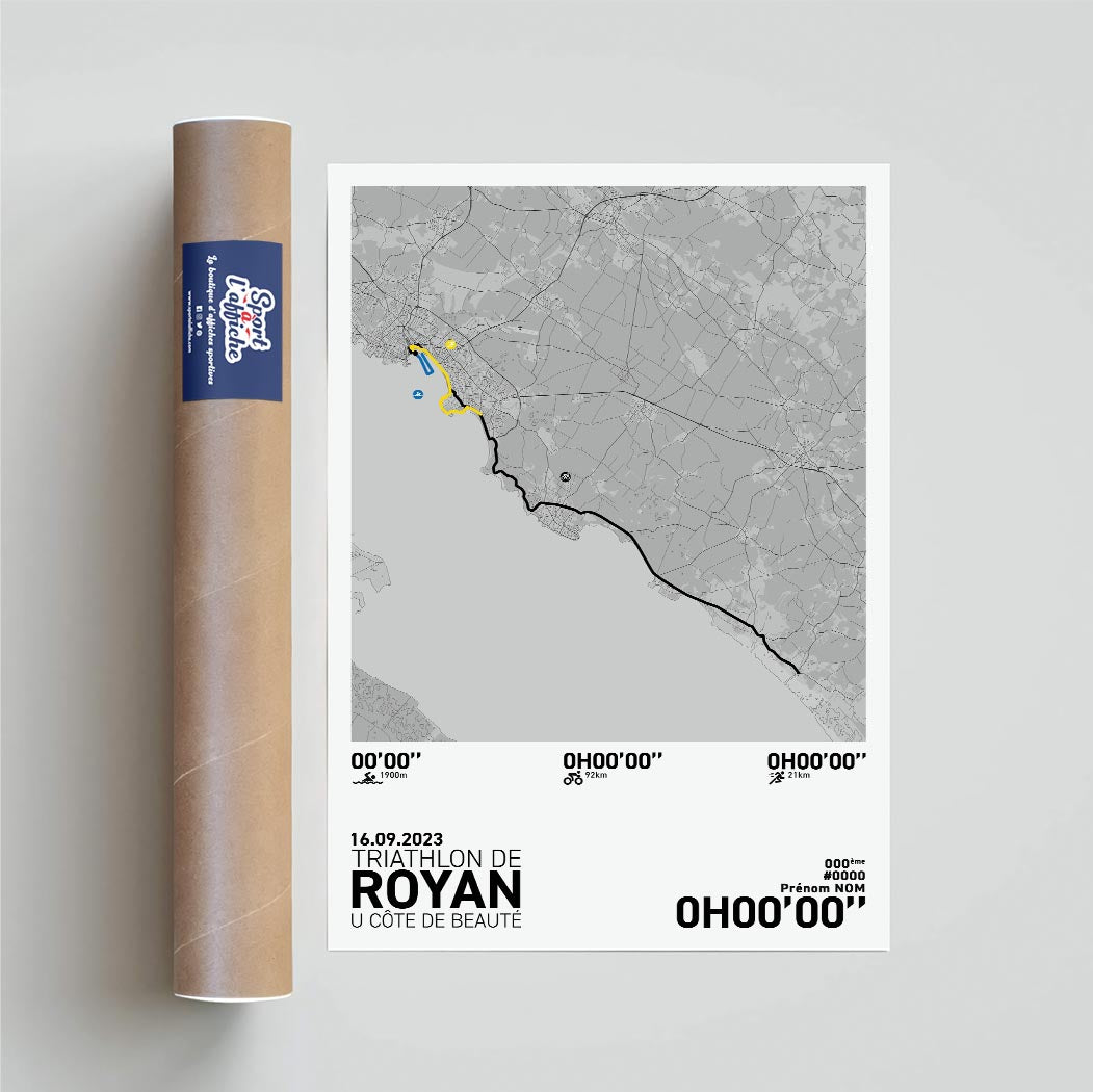 Affiche Triathlon de Royan