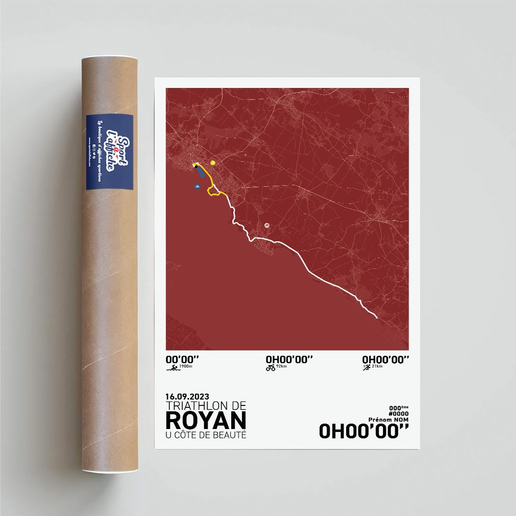 Affiche Triathlon de Royan