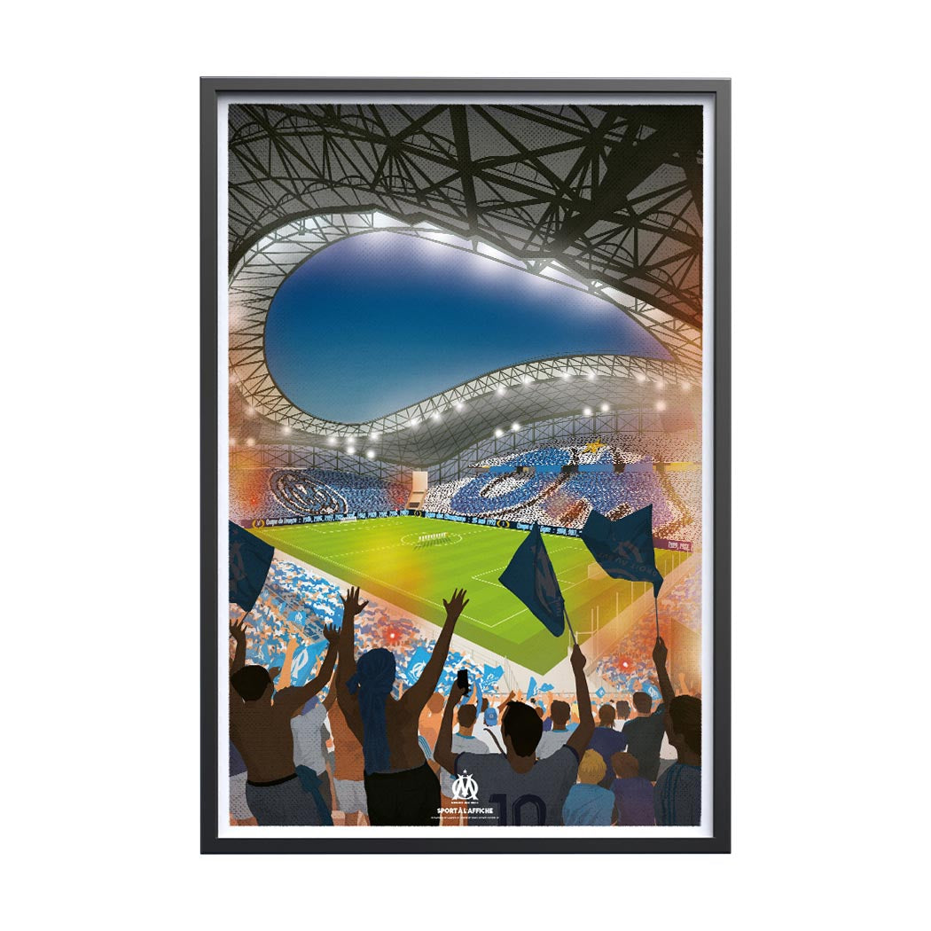 Affiche OM - Stade Orange Vélodrome "Soir de Match"