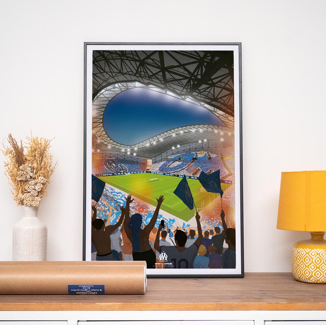 Pack 3 Affiches Olympique de Marseille