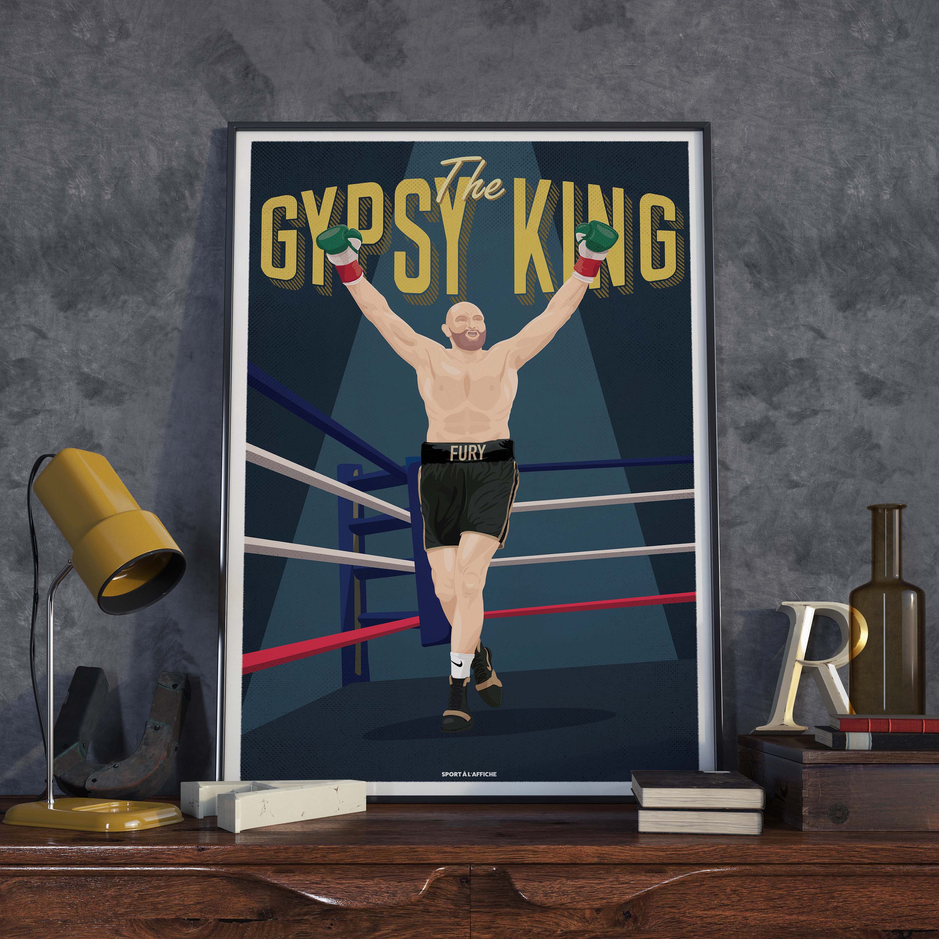 Affiche Boxe - Tyson The Gypsy King