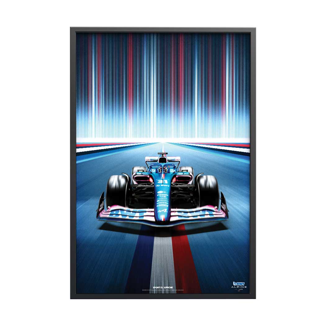 Affiche BWT Alpine F1 Team 2022 - France Edition Limitée
