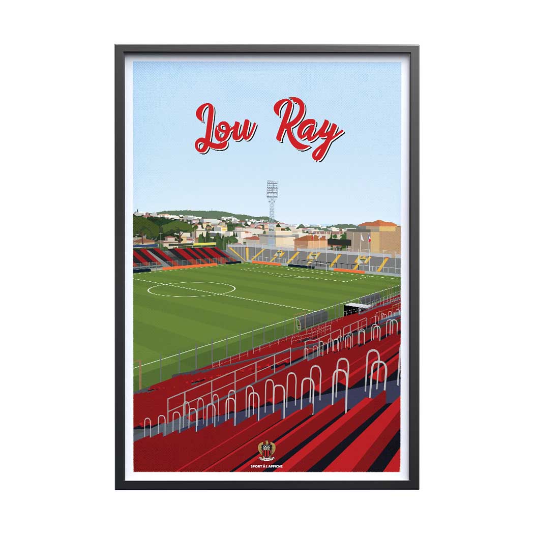 Affiche OGC NICE - Stade du Ray