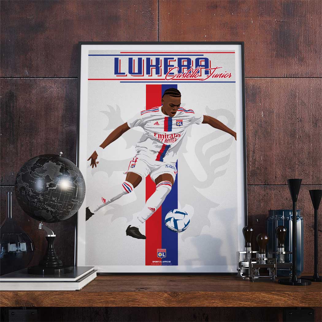 Affiche OL - Castello Junior Lukeba