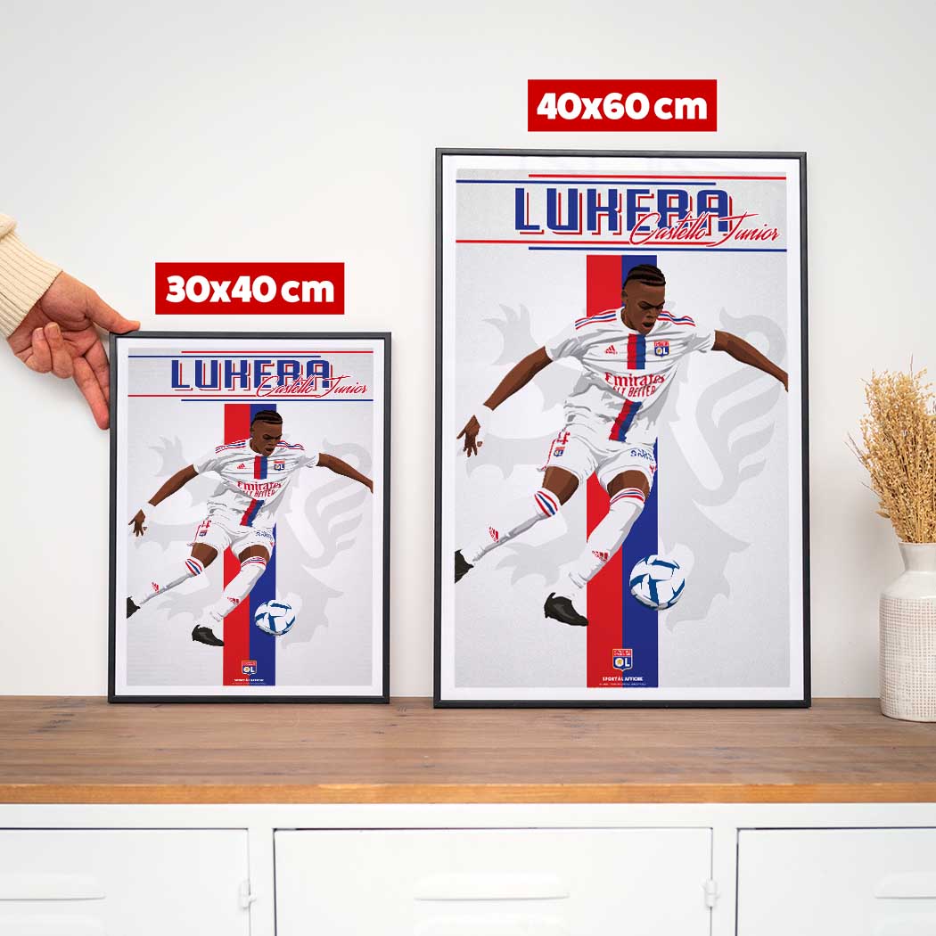 Affiche OL - Castello Junior Lukeba
