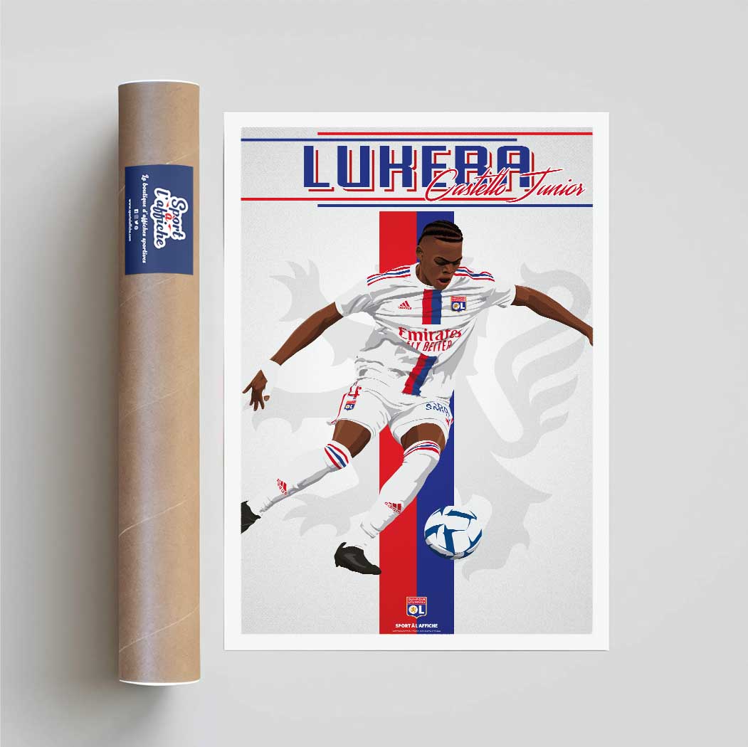 Affiche OL - Castello Junior Lukeba