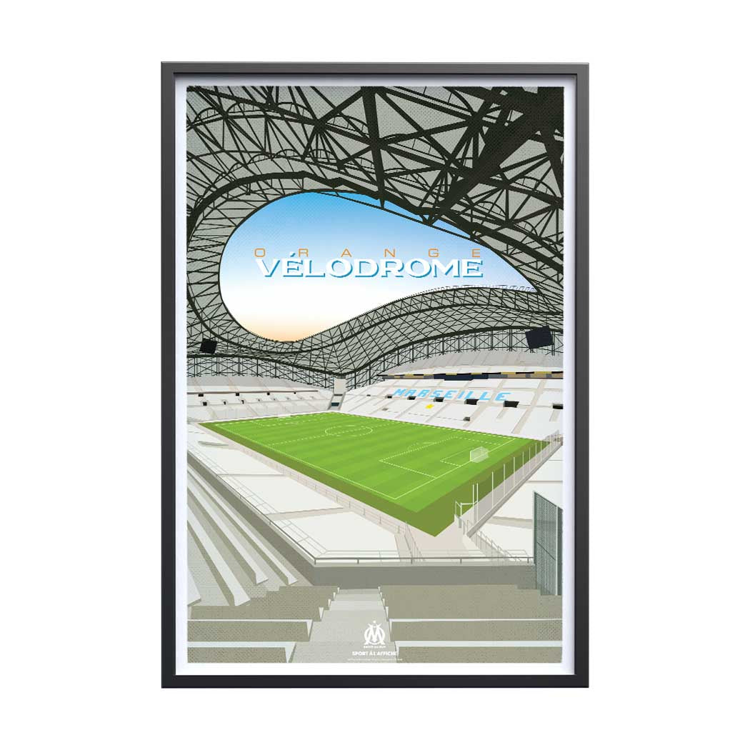 Affiche OM - Stade Orange Vélodrome