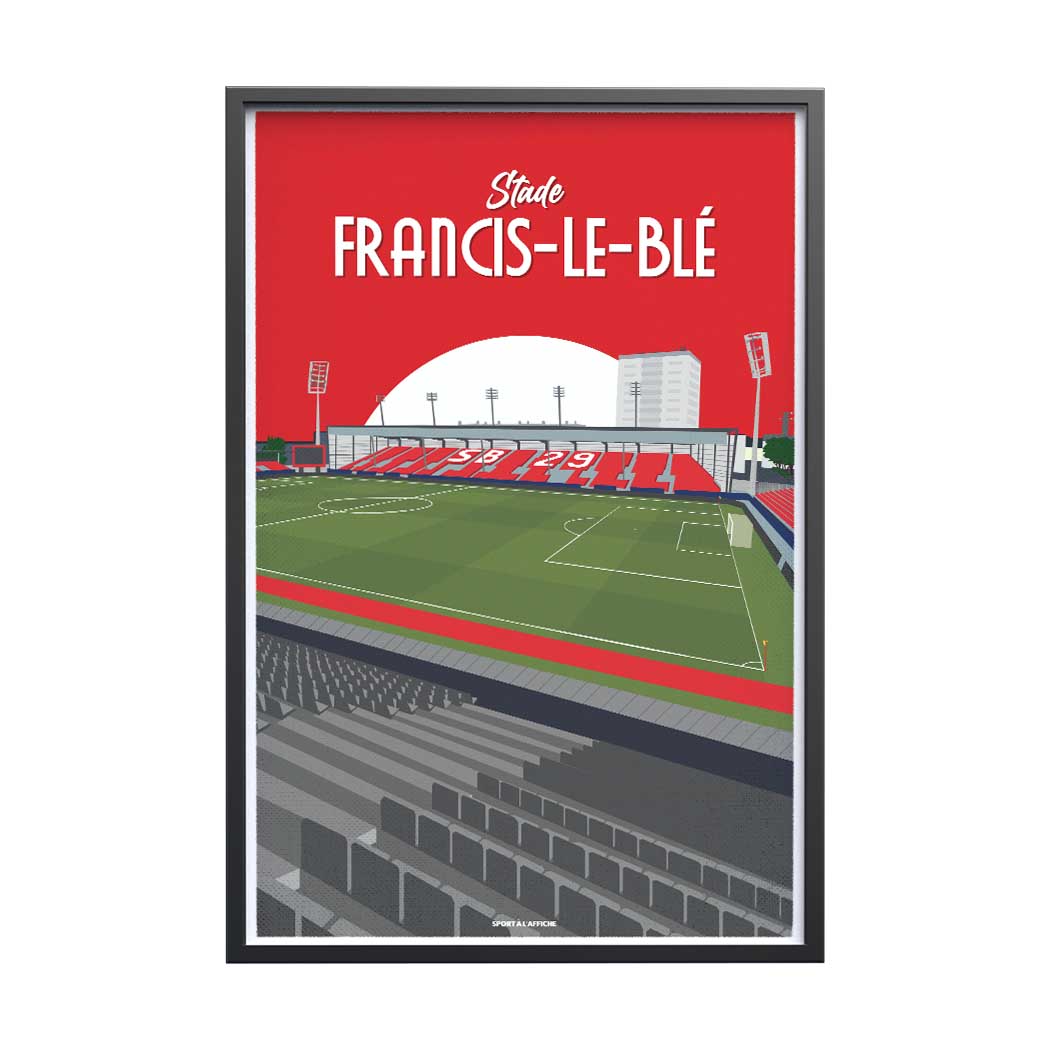 Affiche Brest - Stade Francis-Le Blé