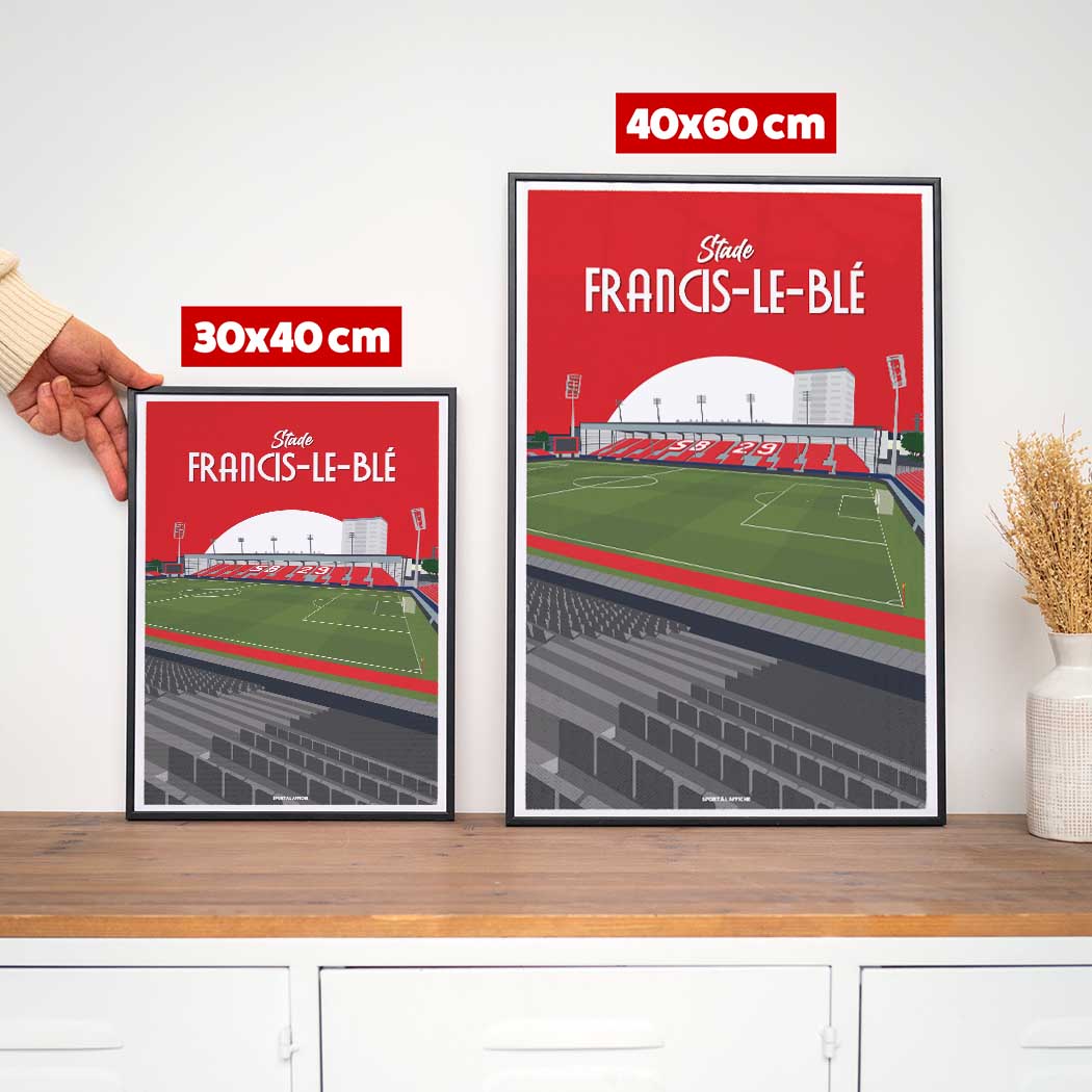 Affiche Brest - Stade Francis-Le Blé