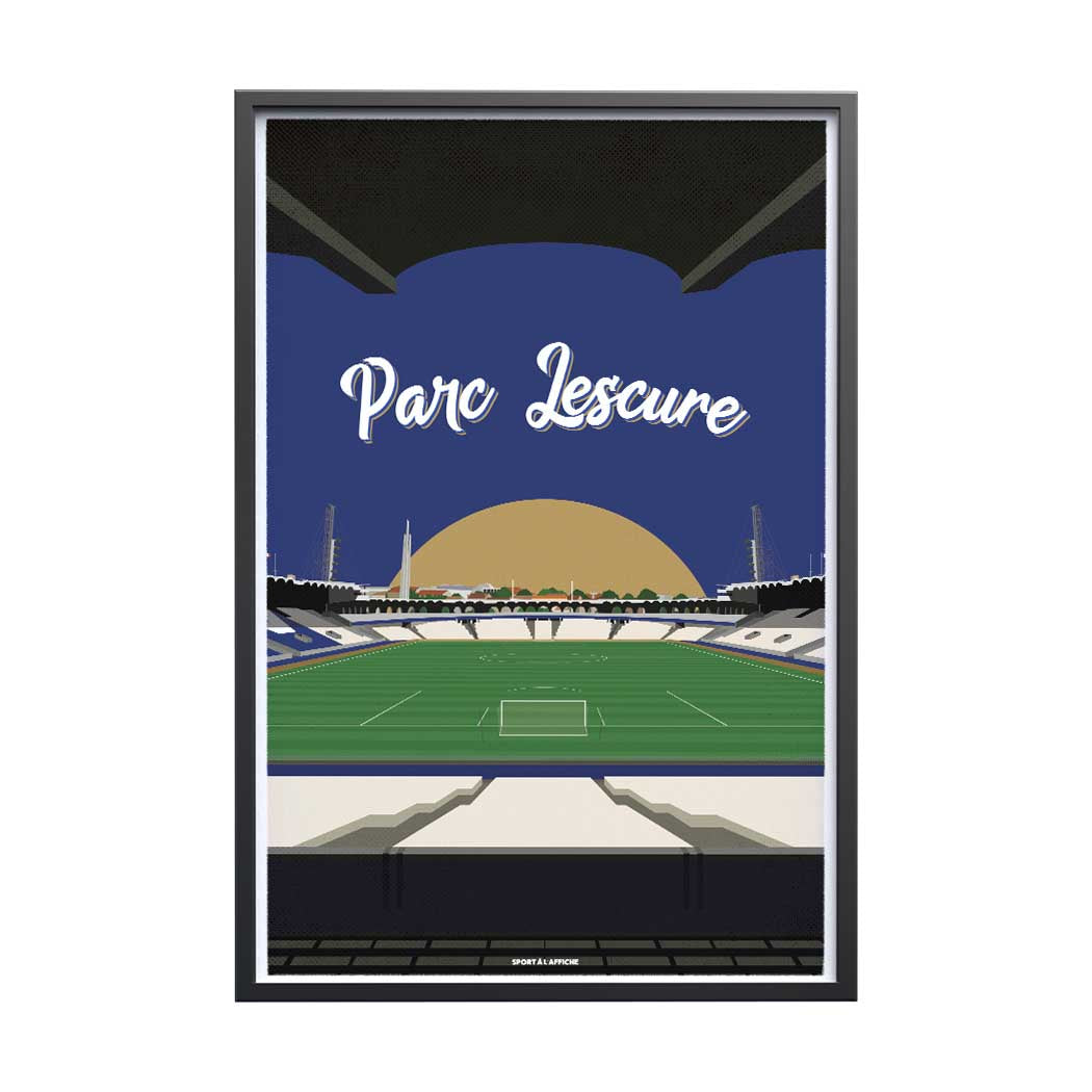 Affiche Bordeaux - Parc Lescure