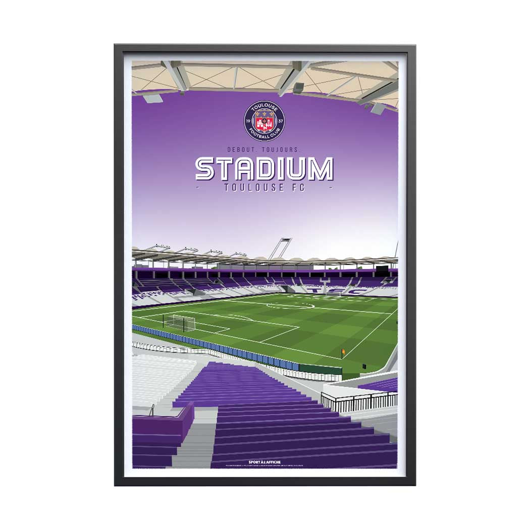 Affiche Toulouse FC - Stadium