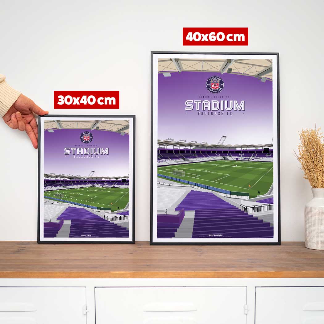 Affiche Toulouse FC - Stadium
