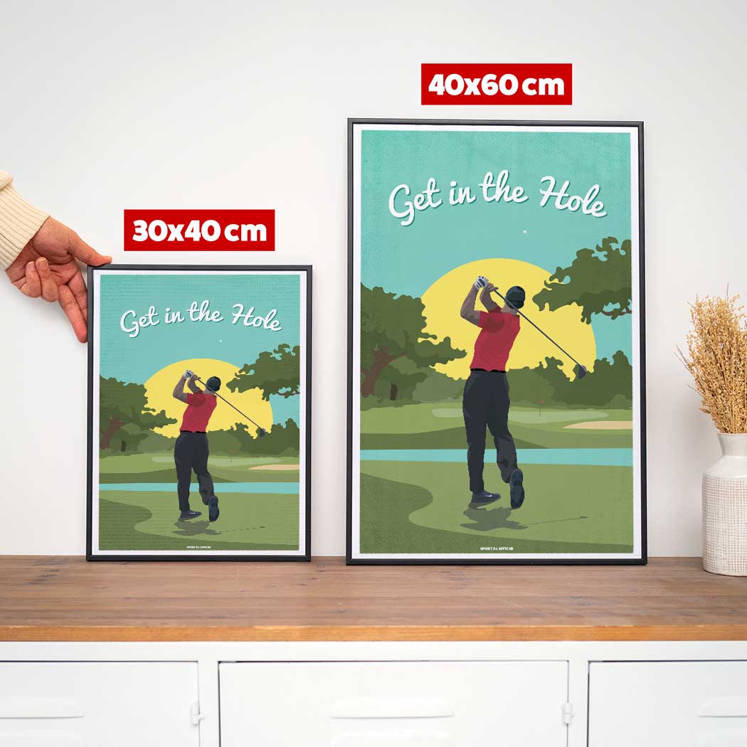 Affiche Golf - Get in the Hole