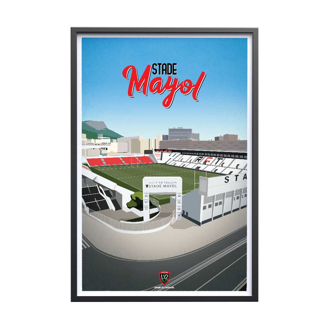 Affiche RC Toulon - Stade Mayol