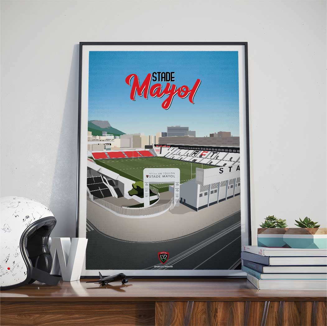Affiche RC Toulon - Stade Mayol