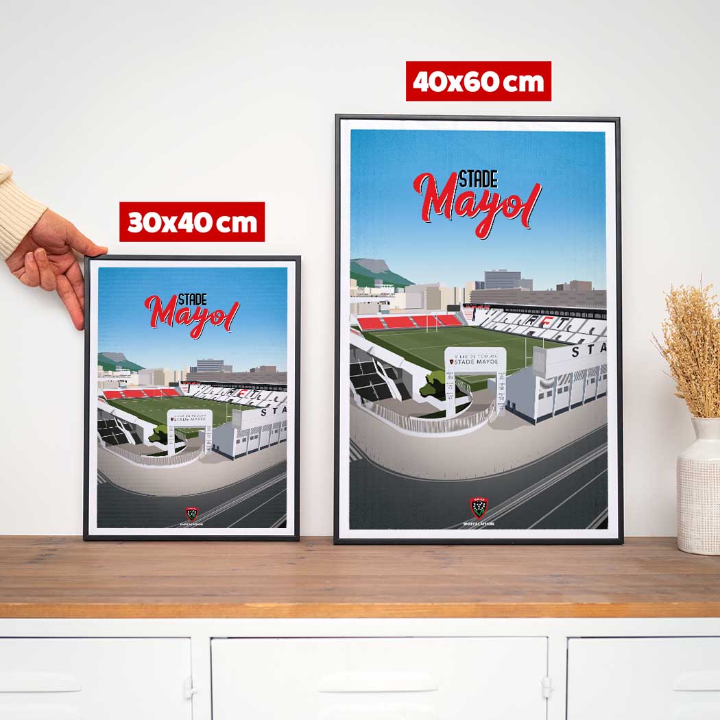Affiche RC Toulon - Stade Mayol