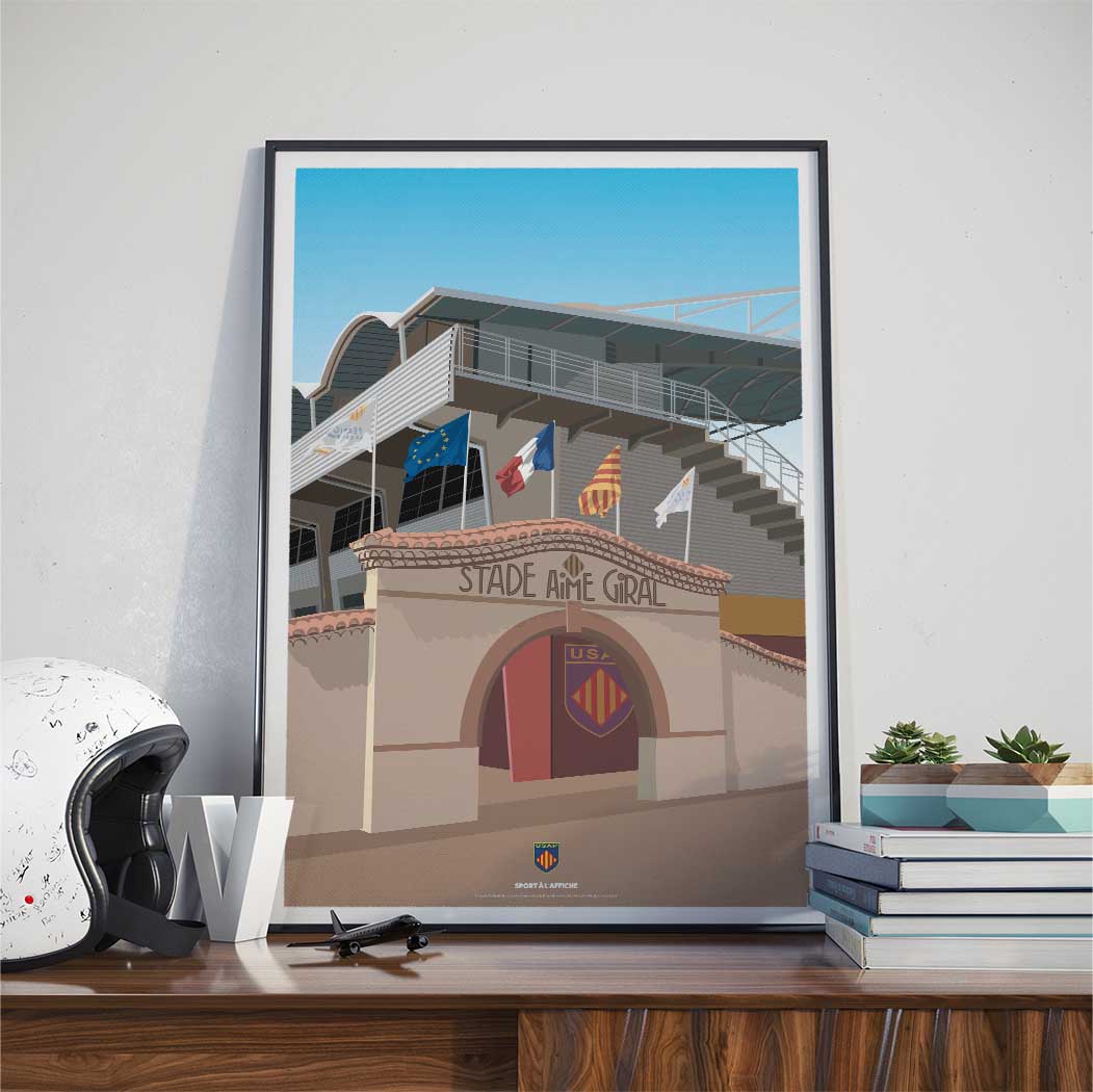Affiche USAP - Arche Aimé Giral