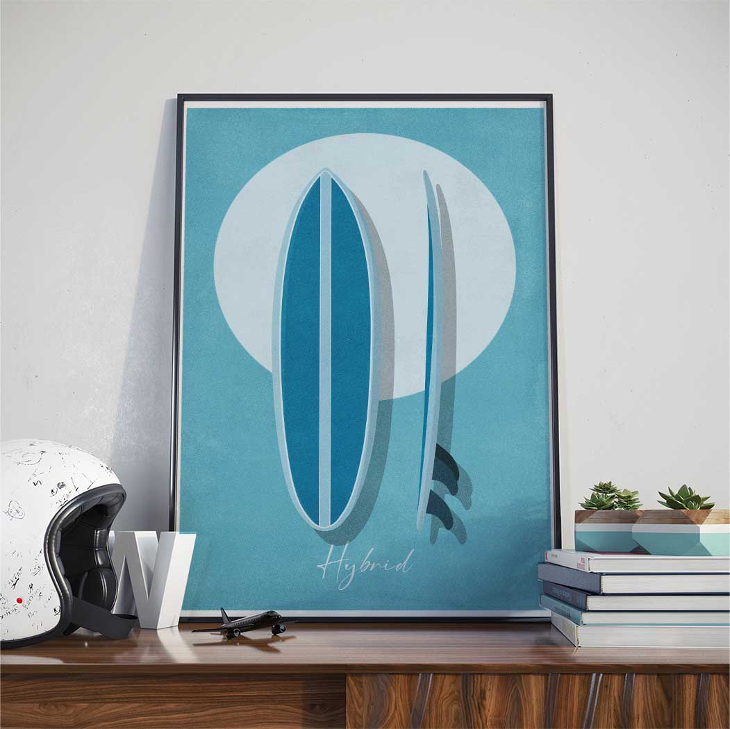 Affiche Surf - Hybrid