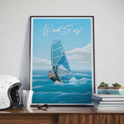 Affiche Sports Nautiques - Windsurf