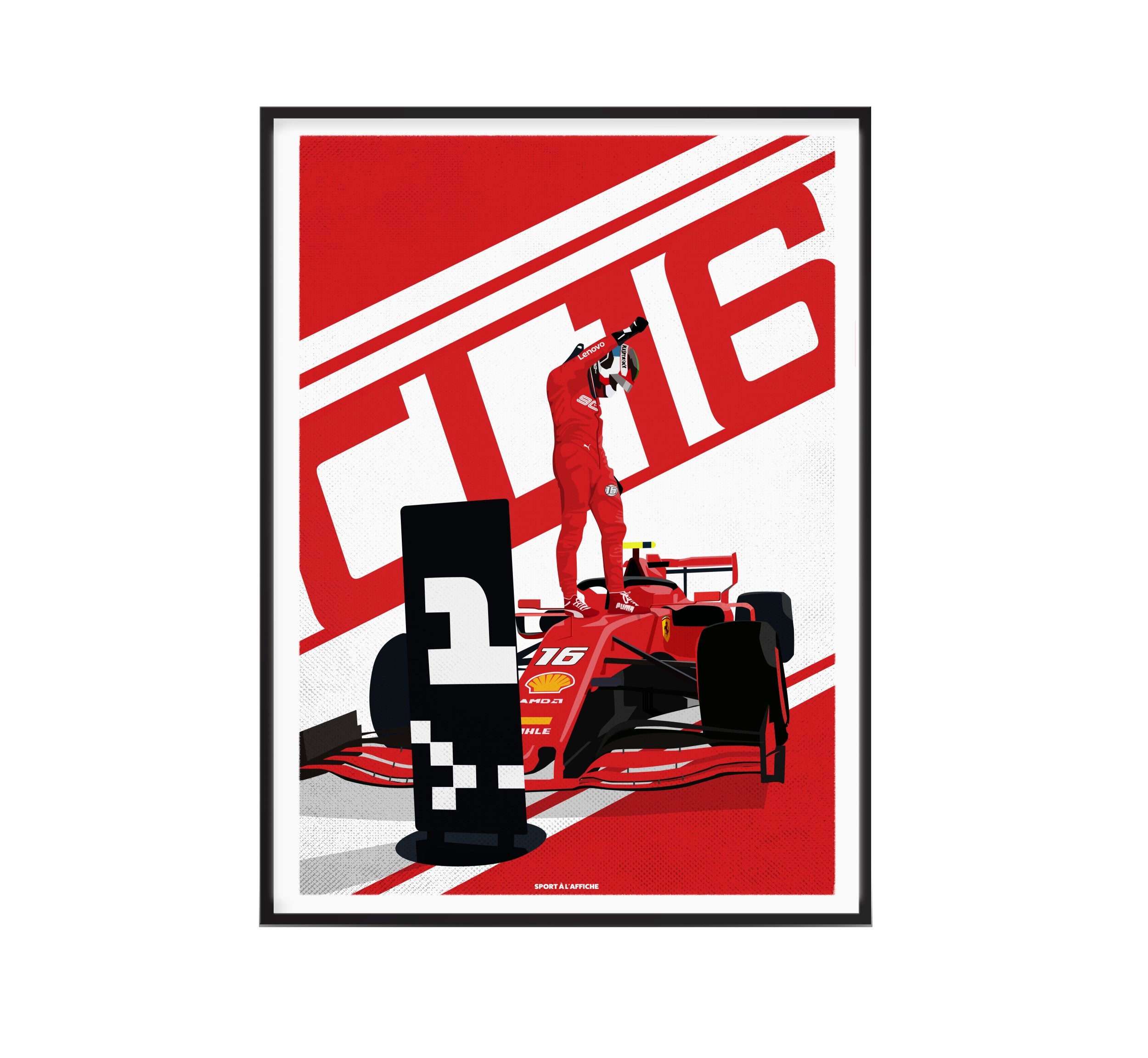 Affiche F1 - Charles CL16