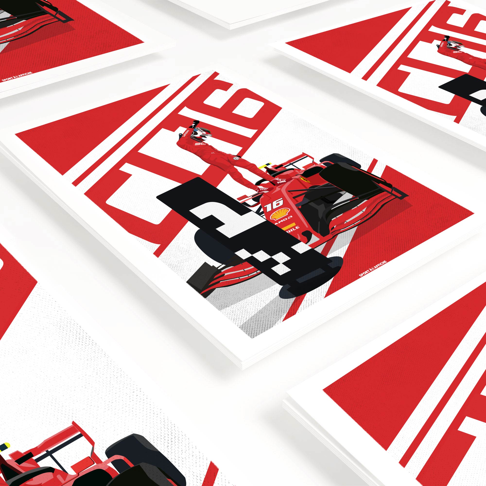 Affiche F1 - Charles CL16