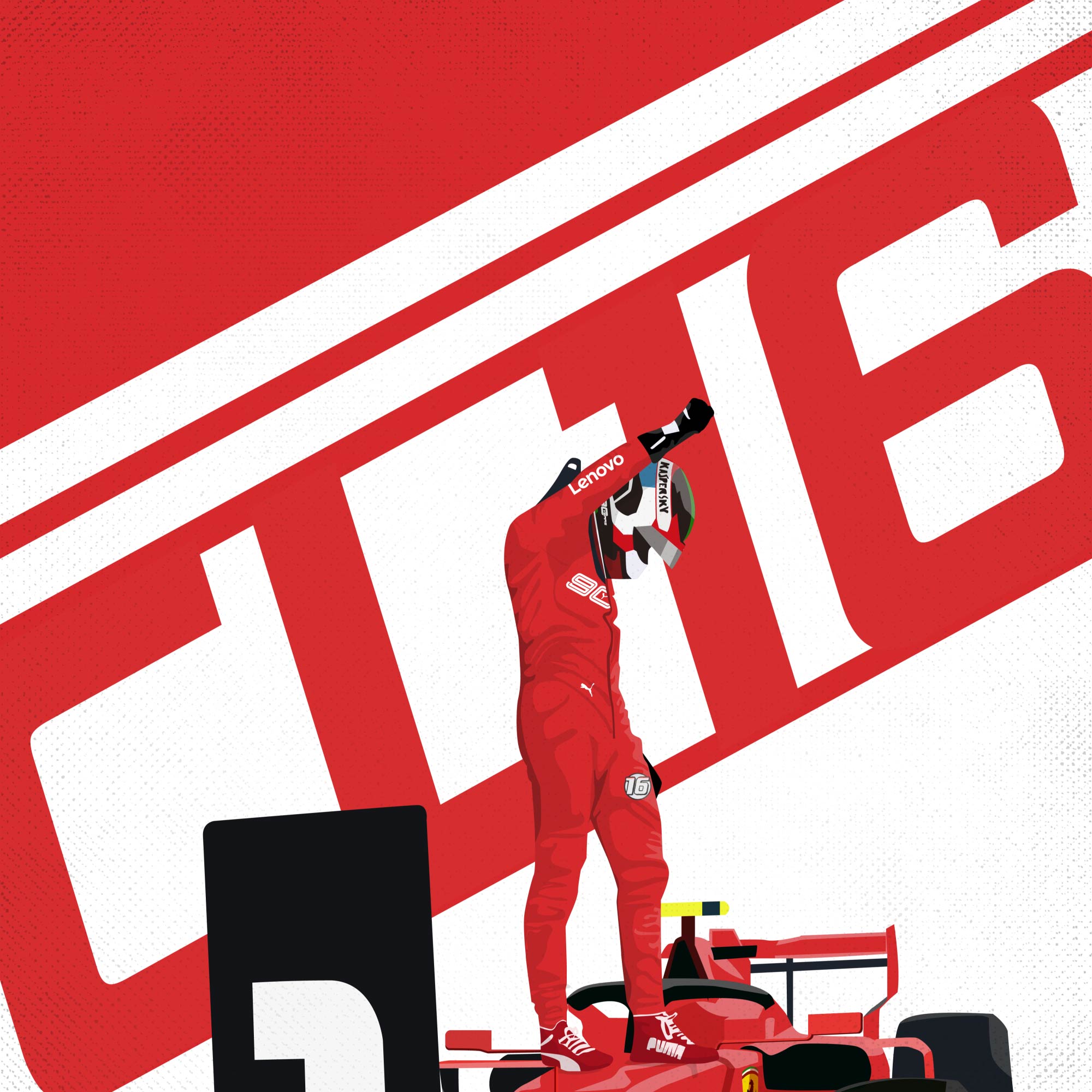 Affiche F1 - Charles CL16