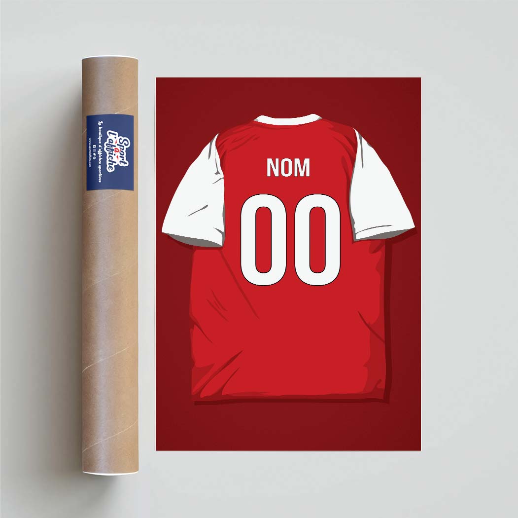 Affiche Mon Maillot de Foot Personnalisé